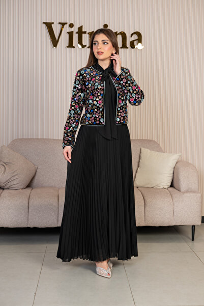 Vitrina Women's two-tiered evening dress