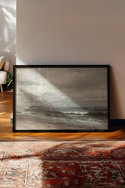 Postifull Vintage slika, poster u crnoj ramovini, vintage zidni dekor