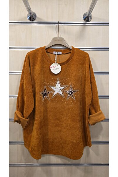 Park Moda Velvet Blouse with Stones