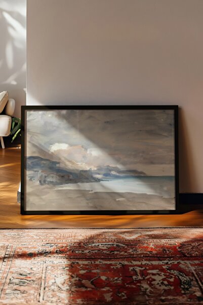 Postifull Vintage Tablo, Siyah Çerçeveli Poster, Vintage Duvar Dekoru