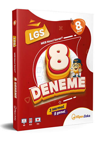 HiperZeka 2026 LGS 8. Sınıf 8 Deneme | 3 Sarmal & 5 Genel