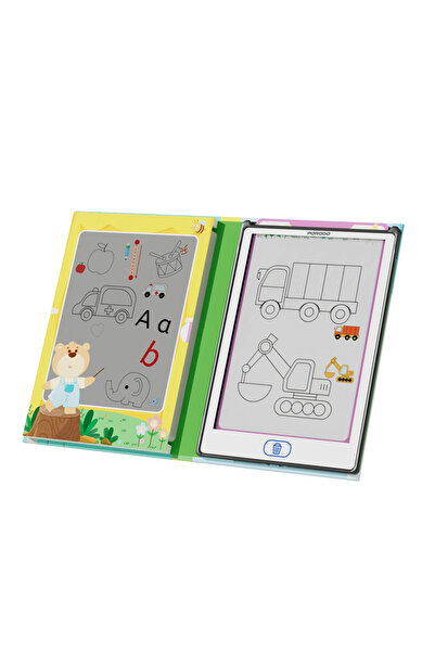 porodo 8.5 İnç Şeffaf LCD Ekranlı ve Kopya Kartlı Eğitici Çocuk Çizim ve Yazı...