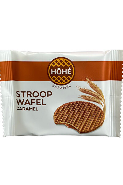 Höhe Karamel هويه ستروب وافل كراميل 32 جرام *10 قطع