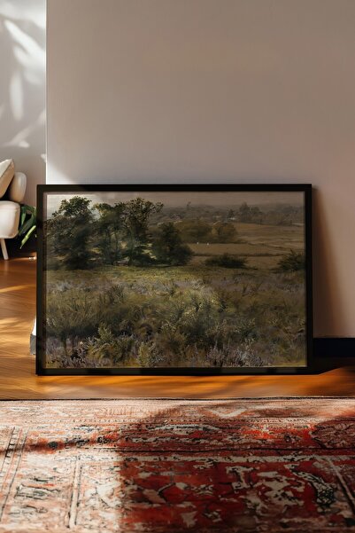 Postifull Vintage Tablo, Siyah Çerçeveli Poster, Vintage Duvar Dekoru