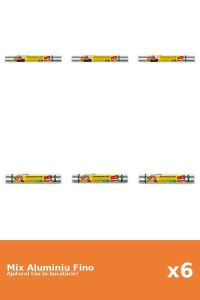 Fino Set 6 Aluminiu Fino: 3x 8 m, 2x 30 m, 1x 20 m