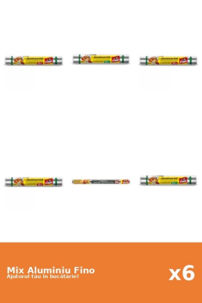 Fino Set 6 Aluminiu Fino: 3x 10 m, 2x 30 m, 1x 8 m