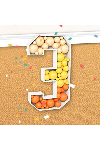 Choice number 3 DIY Birthday Decoration Three-dimensional Digital KT Board De...
