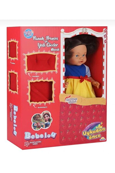 LuckStore Uyku Öncesi Masal Anlatan Bebek - Pamuk Prenses ve Yedi Cüceler Masalı