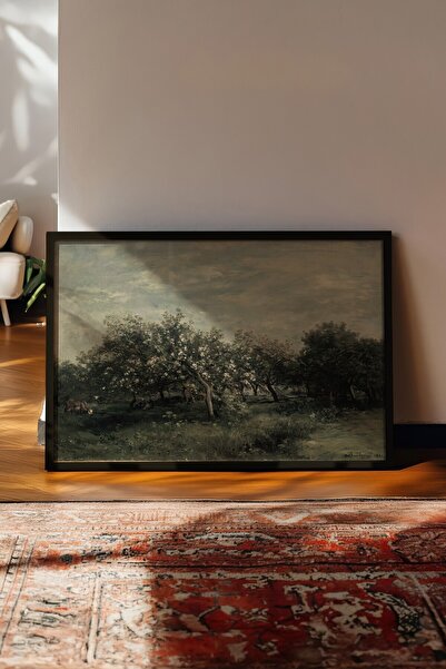 Postifull Vintage Tablo, Siyah Çerçeveli Poster, Vintage Duvar Dekoru