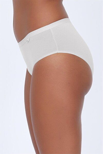 OBJE Women's Ecru Modal Slip