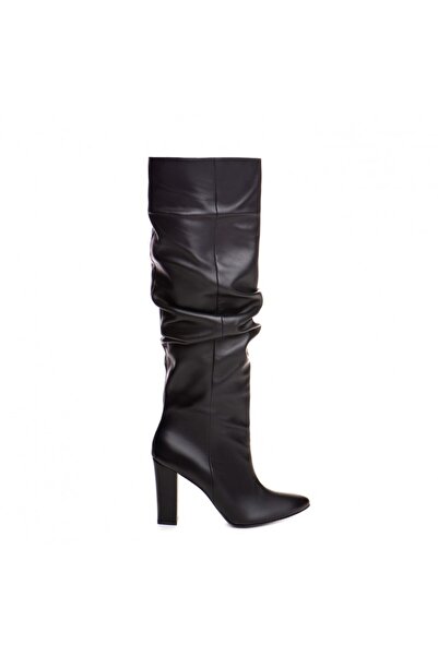 The 5th Element Cizme Dama Piele Naturala Negru Clare