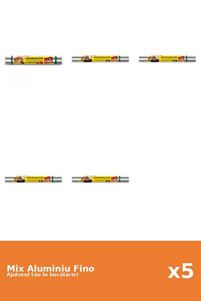Fino Set 5 Aluminiu Fino: 1x 10 m, 4x 8 m