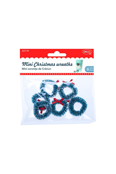 daço Accesorii craft - AD739 Mini coronite de Craciun