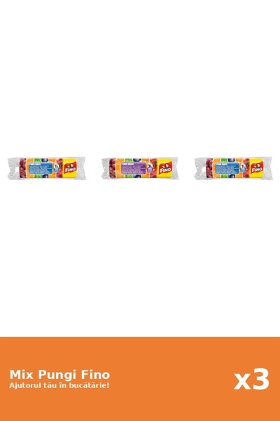 Fino Set 3 Pungi Fino: 2x 1l, 1x 3l