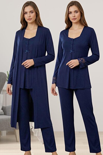 by İGP Maternity Pajama Set with Dressing Gown