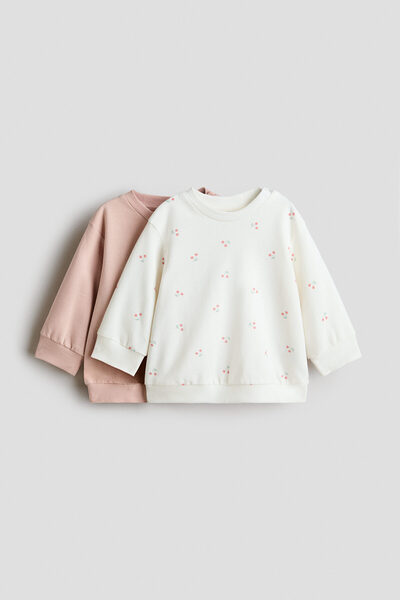 H&M 2’li Pamuklu Sweatshirt