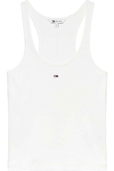 Tommy Hilfiger Women's Brand Logo White1 T-Shirt Suitable for Daily Use Dw0Dw...