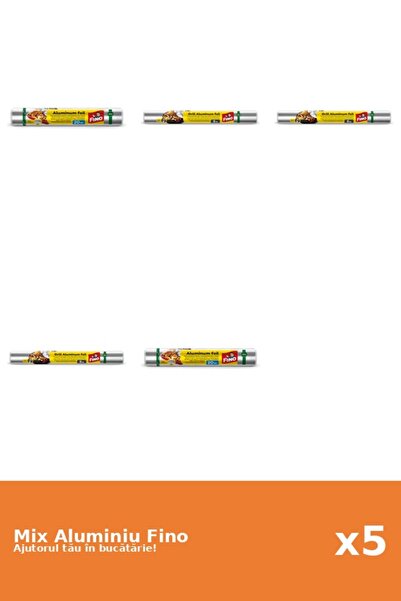 Fino Set 5 Aluminiu Fino: 2x 20 m, 3x 8 m