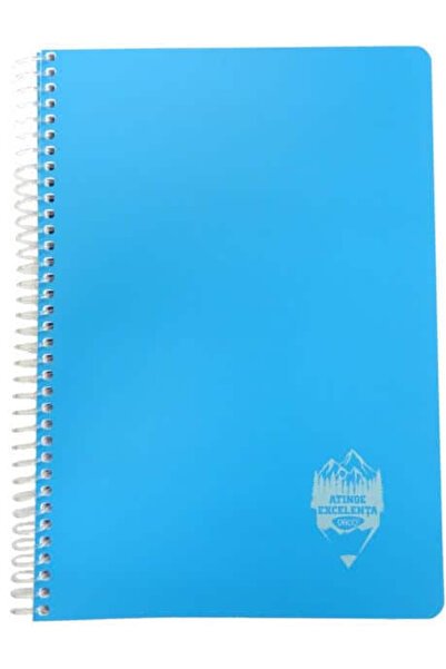 daço Caiet A4 cu spira, M/D 144 file Coperta Plastic Daco