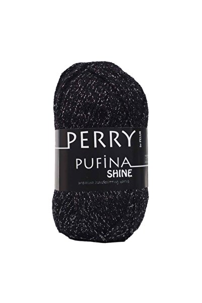 Ritzz Perry Pufina Shine Glitter Black - Silver Glitter