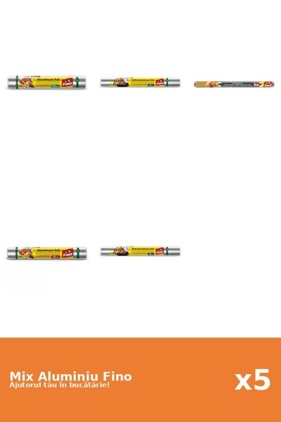 Fino Set 5 Aluminiu Fino: 1x 30 m, 3x 8 m, 1x 10 m