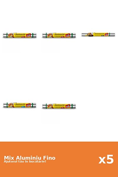 Fino Set 5 Aluminiu Fino: 3x 10 m, 1x 8 m, 1x 20 m