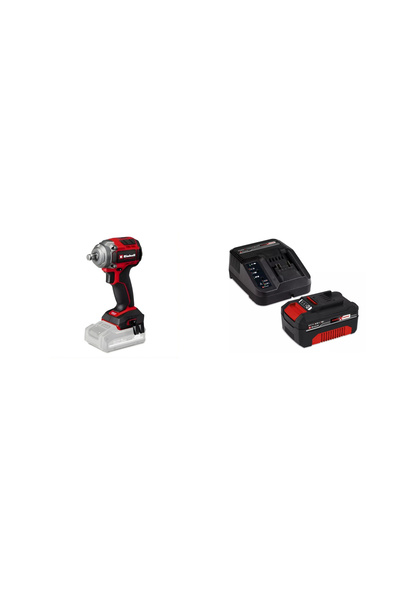 Einhell Set-23(Einhell TP-CW 18/350-C LiBL Akülü Darb.Somun Sık-Kömürs+18V 4,...