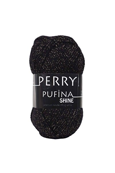 Ritzz Perry Pufina Shine Glitter Black - Gold Glitter