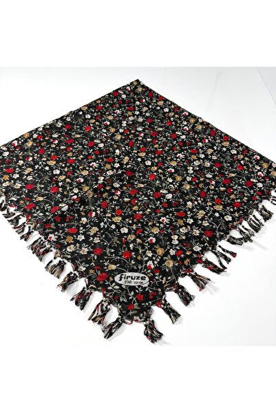 Firuze Tulbent cu mărgele și model în formă de stele 06115-23