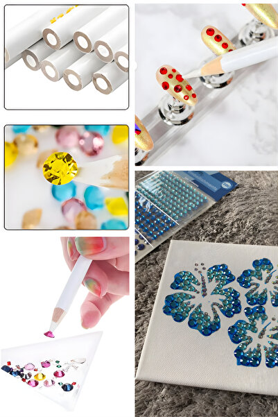 PRİNTOPİA DESİGN Nail Art, Rhinestones Taş İşleme Yapıştırma, Etkinlik Taş Tu...
