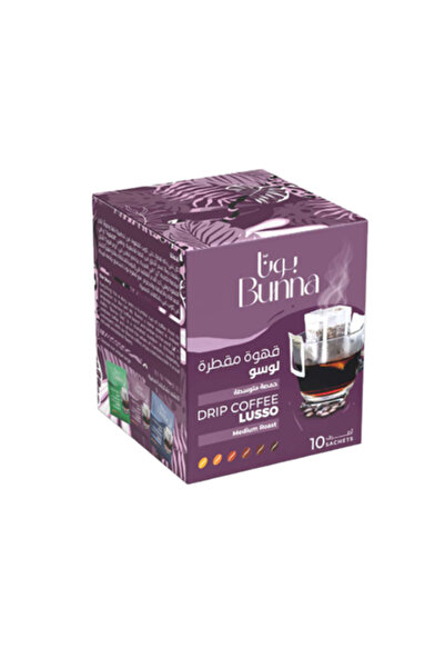 BNA بنا قهوه مقطره لوسو 10 جم*10كيس