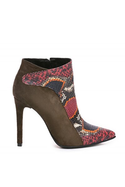 The 5th Element Women's Boots Natural Leather Alanna Khaki