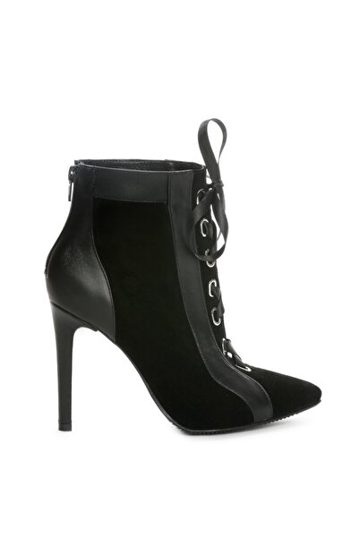 The 5th Element Women's Ankle Boots Natural Leather Annelise Black