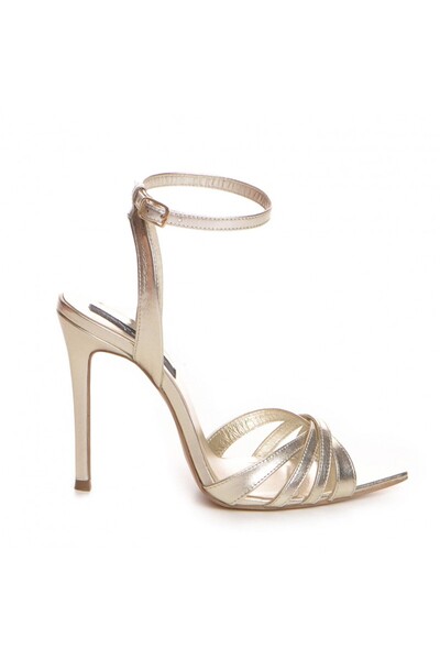 The 5th Element Sandale mireasa piele naturala Auriu Ana