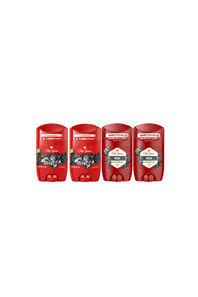 Old Spice Pachet (2X- DEO STICK 50ML ROCK + 2X- DEO STICK 50ML WOLFTHORN)