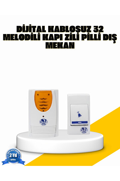 CT STONES Wireless Doorbell Easy Installation Modern Use