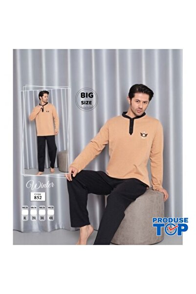 Produse.Top Men's Pajamas with Long Sleeves and Long Pants