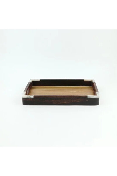 Generic Rectangular wooden serving tray