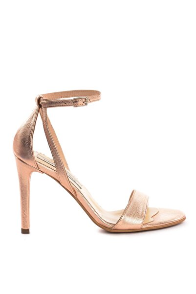 The 5th Element Sandale dama piele naturala Simple Gold Rose