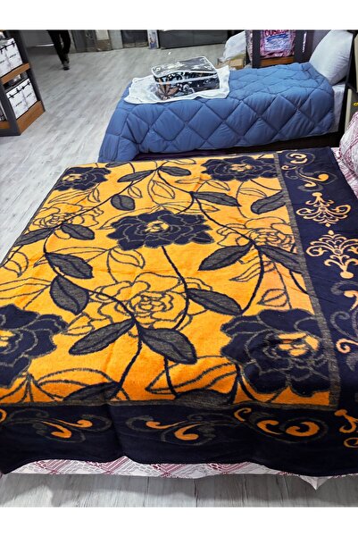 F.ACAR HOME COLLECTİON Çift Taraflı Kullanılabilir Battaniye