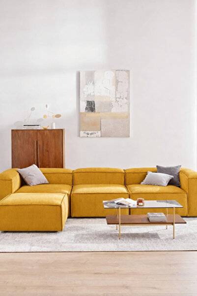 S Home Design Concept Frida 4 Modül Pofidik Modüler Kanepe L Köşe Koltuk Takı...