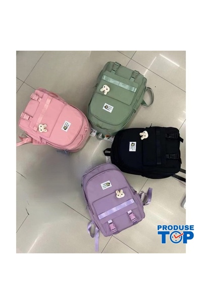 Produse.Top Rucsac din material textil impermeabil cu buzunare multiple ACRD389