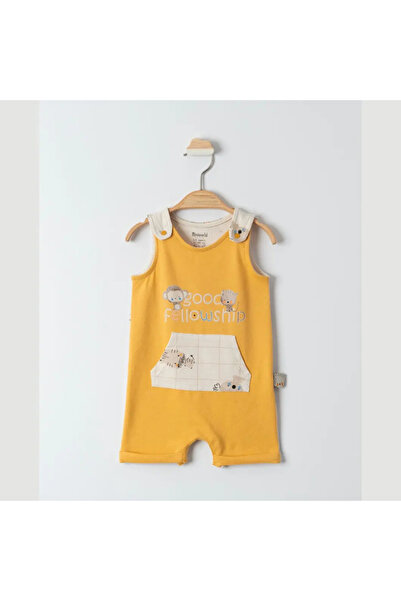 Micii Ștrumfi Summer Romper for Boys - Good Fellowship Cotton