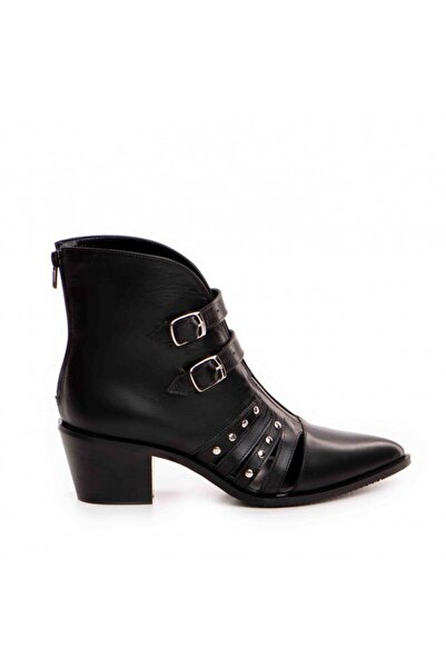 The 5th Element Women's Boots Natural Leather Black Nova