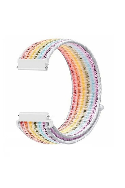 Guleron Amazfit Active / Gtr Mini / Cheetah (مربع) حبل قماش منسوج متوافق مع A...