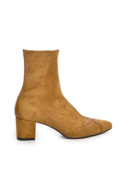 The 5th Element Women's Ankle Boots Natural Leather Camel Kylie