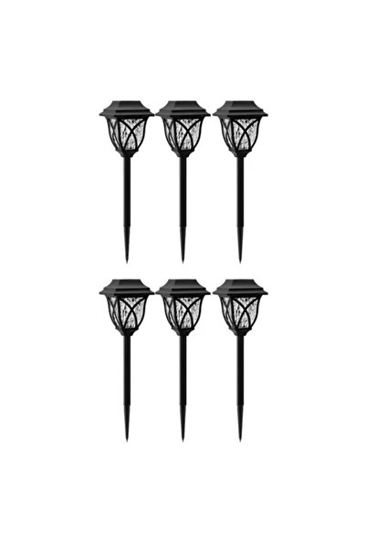 STOREONLINE Set 6 Lampi Solare Gradina Lumina Calda Senzor Automat