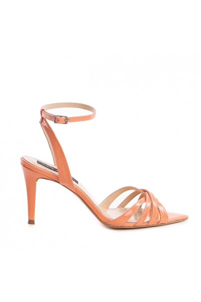 The 5th Element Women's natural leather sandals Peach Ana