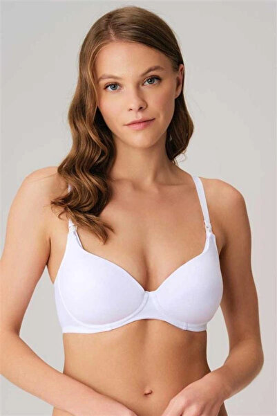 Aria's Closet Arias Closet Non-Wired Maternity Front-Opening Soft Sponge Nurs...