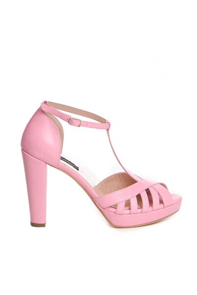 The 5th Element Sandale cu platforma piele naturala Roz Rendez Vous